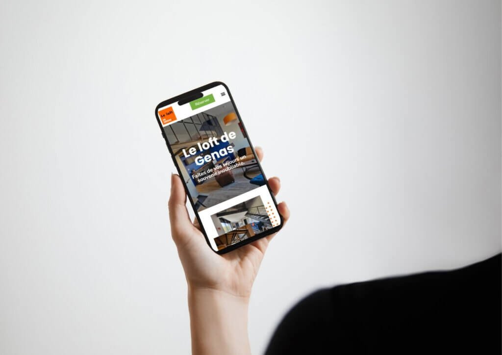 image version mobile site le Loft de Genas